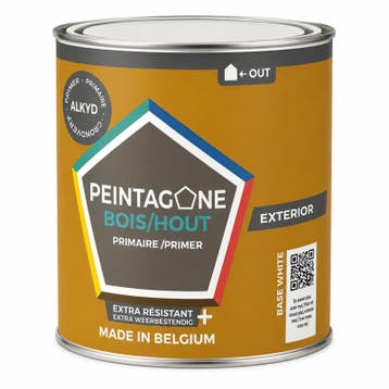 Peintagone Bois/Hout Exterior Primer – Alkyd Houtprimer v., Overige kleuren, Nieuw, Ophalen of Verzenden, Verf