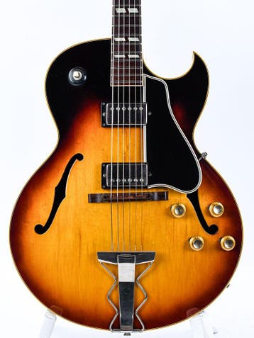 Gibson ES175D Sunburst 1960 (Instrument,Electric Guitars), Ophalen of Verzenden, Gebruikt, Hollow body, Gibson