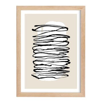 Vintlux Fotolijst Nordby Deepened - 24x30 cm Essen Ongelakt, Nieuw