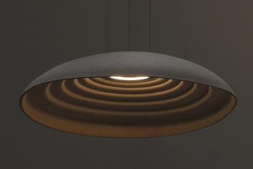 Akoestische hanglamp Ripple, Nieuw in verpakking