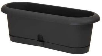 Bloembak tray Antraciet 40x16 cm, Ophalen of Verzenden, Nieuw