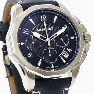 Mercury - Swiss Chronograph - ME350-SL-9 Blue strap - Zonder, Nieuw