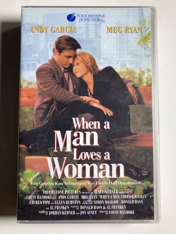 WHEN A MAN LOVES A WOMAN (VHS), Verzenden, Gebruikt