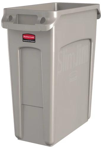 Rubbermaid Slim Jim Container met Luchtsleuven | 60 Liter |, Ophalen of Verzenden, Nieuw