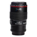 Canon EF 100mm f/2.8L Macro IS USM met garantie, Ophalen of Verzenden, Gebruikt
