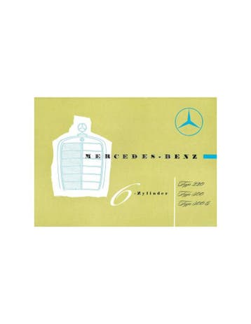 1957 MERCEDES BENZ BROCHURE DUITS, Nieuw, Author