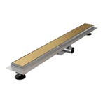 Brauer Douchegoot met Multifunctioneel Rooster en Flens - 70, Ophalen of Verzenden, Nieuw, Rvs