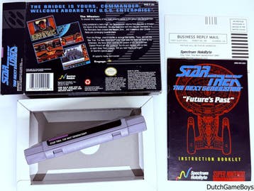 Super Nintendo / Snes - Star Trek - The Next Generation + Re, Verzenden, Gebruikt
