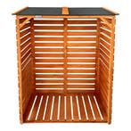 Brandhoutrek | Brandhoutschuur | Houtopslag | 118x59x158 cm, Tuin en Terras, Haardhout, Verzenden