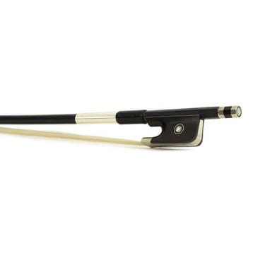 ELS FBC-25/14 cellostrijkstok, 1/4, carbon, zwart, rond,, Muziek en Instrumenten, Strijkinstrumenten | Cello's, Ophalen of Verzenden