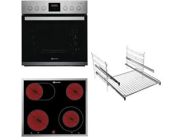 Bauknecht HEKO500H - Inbouw ovenset - HVS3 TH8V2 IN oven met, Verzenden, Nieuw