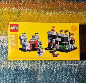 Lego Set - 40775 - Castle - Mini Knights Castle - Limited, Nieuw