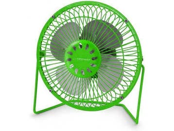 Bureau ventilator op USB - 14cm - Groen, Ophalen of Verzenden, Nieuw