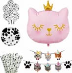 Poezen decoratie pakket 43-delig Cat Princess Roze, Dieren en Toebehoren, Verzenden, Nieuw