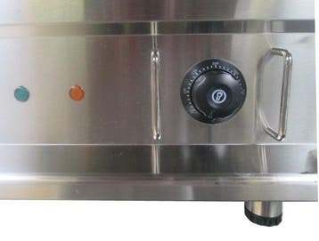 Elektrische Chromen Bakplaat (NIEUW) 230V 50x52cm, Ophalen of Verzenden, Nieuw in verpakking