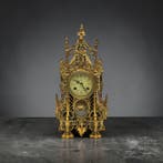 Klok - Hermle Gotische stijl Brons, Messing - 1970-1980 -, Antiek en Kunst