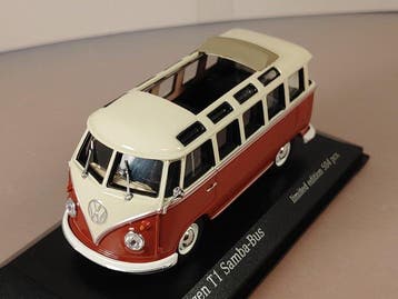 Minichamps 1:43 - Model bestelwagen - Volkswagen T1, Hobby en Vrije tijd, Nieuw