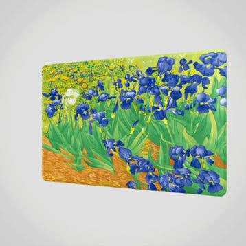 Orange Panda lenticular magnet 3d after Irises by Van Gogh, Ophalen of Verzenden, Nieuw