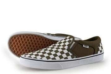 Vans Instappers in maat 44½ Groen, Overige kleuren, Verzenden, Overige typen, Zo goed als nieuw