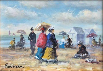 Camille Rousseau (1949) - Dimanche en Normandie,