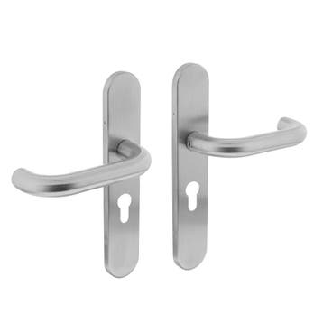 Intersteel Deurkruk Rond op schild profielcilindergat 55mm -, Verzenden, Nieuw