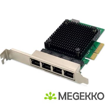 Digitus DN-10136 netwerkkaart Intern Ethernet 2500 Mbit/s, Computers en Software, Verzenden, Nieuw, Assmann