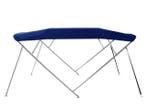 SunMaster RVS 4-Boog Biminitop Blauw Hoogte 137 cm, Watersport en Boten, Ophalen of Verzenden, Nieuw, Zeilboot of Motorboot