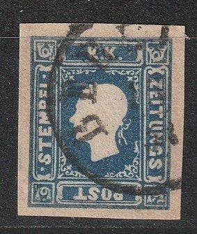 Oostenrijk 1851/1858 - Krantenzegels. - Nichel Österreich, Gestempeld