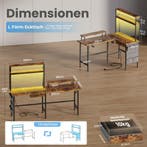 Gaming bureau - Gaming desk - Hoekbureau - 170x100 cm - Brui, Verzenden, Zo goed als nieuw