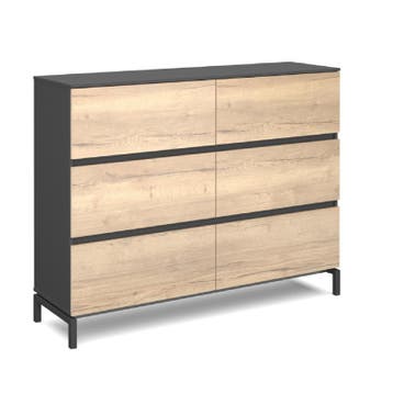 Pulse dressoirkast, 155x160x44cm, natuur eiken, Huis en Inrichting, Ophalen of Verzenden, Nieuw