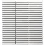 Wand Mozaïek Tegels Kitkat Factory Keramiek Wit Mat - Mat.., Doe-het-zelf en Verbouw, Tegels, Nieuw, Ophalen of Verzenden, 20 tot 40 cm