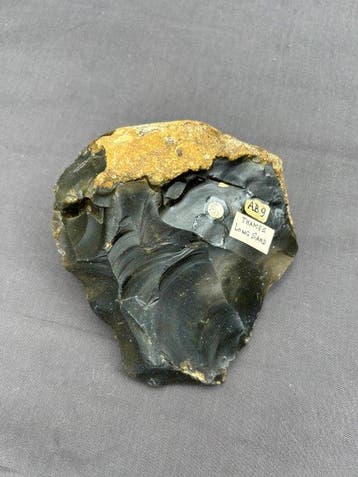 Paleolithisch Silex Prehistorische Vuurstenen Vuistbijl /, Verzamelen, Mineralen en Fossielen