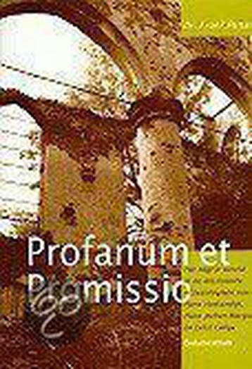 Profanum et promissio 9789023911777 F.A. Petter, Verzenden, Gelezen, F.A. Petter