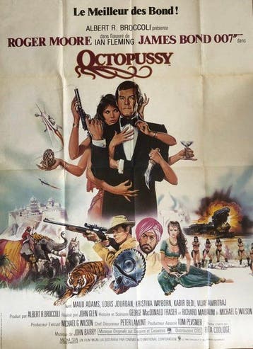 James Bond 007 - Octopussy - Lalande - Courbet 1983, Nieuw