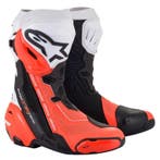 Alpinestars Supertech R Vented Zwart Wit Rood Fluo, Verzenden, Nieuw met kaartje, Laarzen, Alpinestars