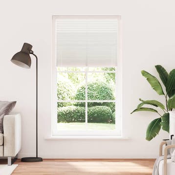 vidaXL Plisséjaloezie 110x200 cm wit, Verzenden, Nieuw, Wit