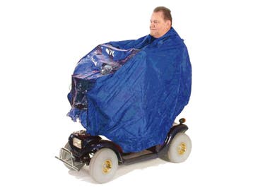Poncho voor gebruik op scootmobiel van Drive kleur blauw, Ophalen of Verzenden, Nieuw, Drive