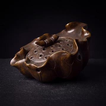 Wierookbrander - Brons - Lotus