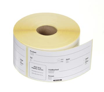 Houdbaarheids sticker | Eenvoudig | HACCP conform | 10x5c..., Verzenden, Nieuw in verpakking