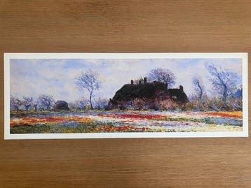 Claude Monet - Tulip fields at Sassenheim - Extra large, Antiek en Kunst