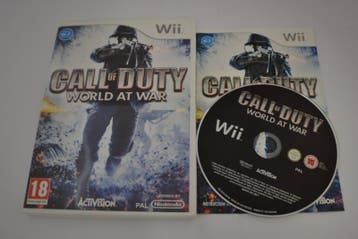 Call of Duty - World at War (Wii UXP), Verzenden, Zo goed als nieuw