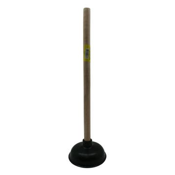 Benson Gootsteenontstopper - met houten steel - flexibel..., Ophalen of Verzenden, Nieuw