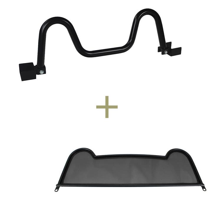 MG TF RVS rolbeugel/sierbeugel   Zwart + Windscherm, Auto diversen, Auto-accessoires, Nieuw, Ophalen of Verzenden