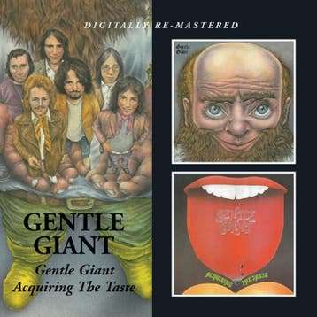 cd - gentle giant - GENTLE GIANT/ACQUIRING THE TASTE (nieuw), Verzenden, Zo goed als nieuw