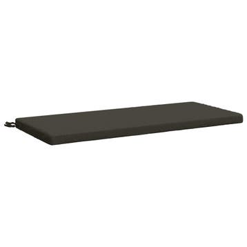 vidaXL Bankkussen SOEST 100% Polyester Antraciet 120 x 50 x, Huis en Inrichting, Woonaccessoires | Kussens, Verzenden, Nieuw