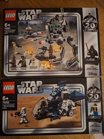 Lego Set - Star Wars - 75261 Clone Scout Walker; 75262, Nieuw