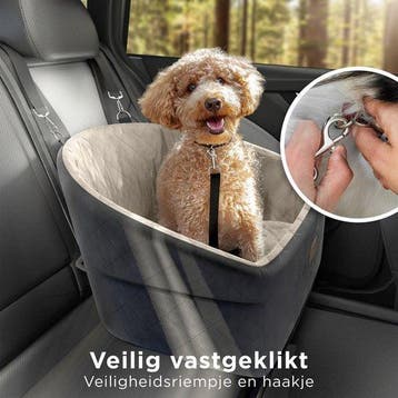 2dekans | CozySense® Honden Autostoel - Veilige Hondenmand, Dieren en Toebehoren, Honden-accessoires, Ophalen of Verzenden, Zo goed als nieuw