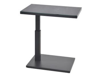 lesli living bijzettafel verstelbaar bandol negro, Nieuw