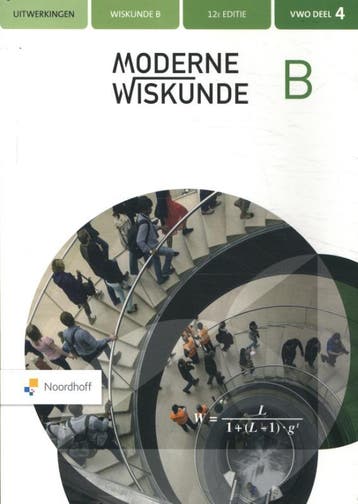 Moderne Wiskunde deel 4 vwo Uitwerkingen B 9789001892593, Verzenden, Zo goed als nieuw