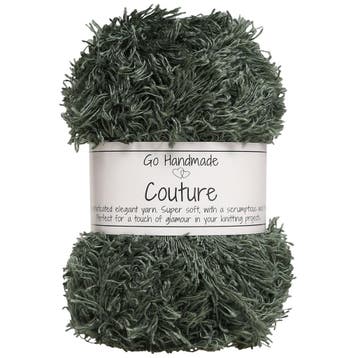 Go Handmade Couture - 17414 Hunting Green - Harig Pluchega, Ophalen of Verzenden, Nieuw